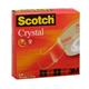 280647 3MFT510030602 Tape SCOTCH&#174; Crystal 60019mmx33m Krystallklar kontortape fra 3M